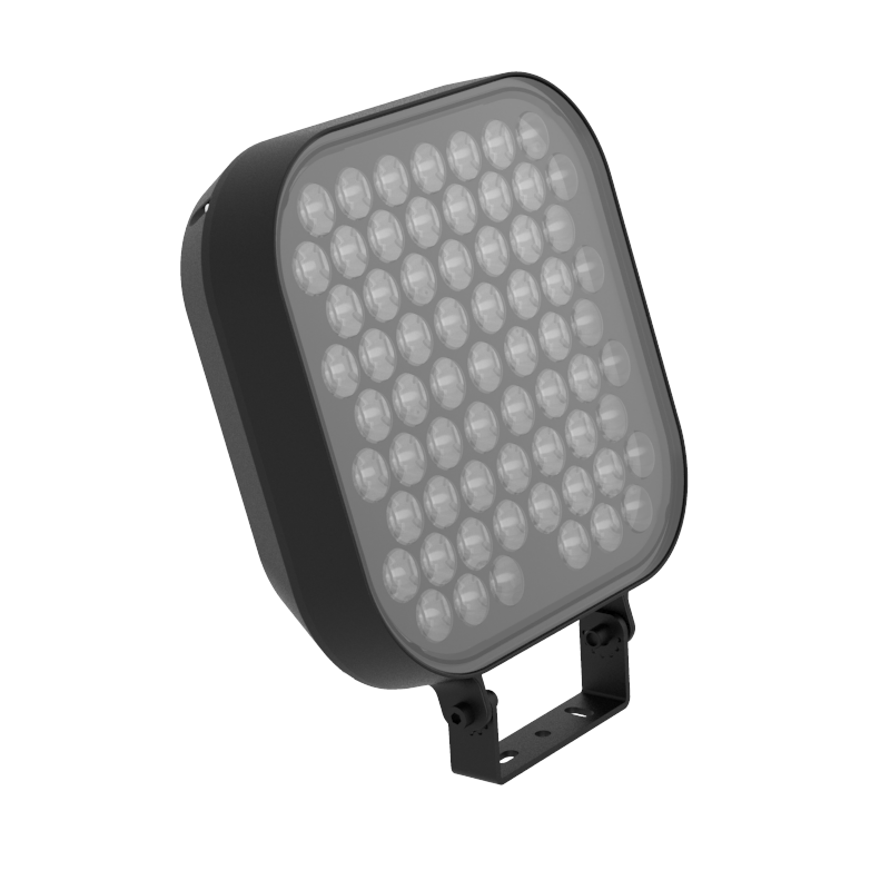 Светодиодный светильник VARTON Frieze 2.0 M 50 Вт 3000 К IP66 RAL9005 черный 20° DALI