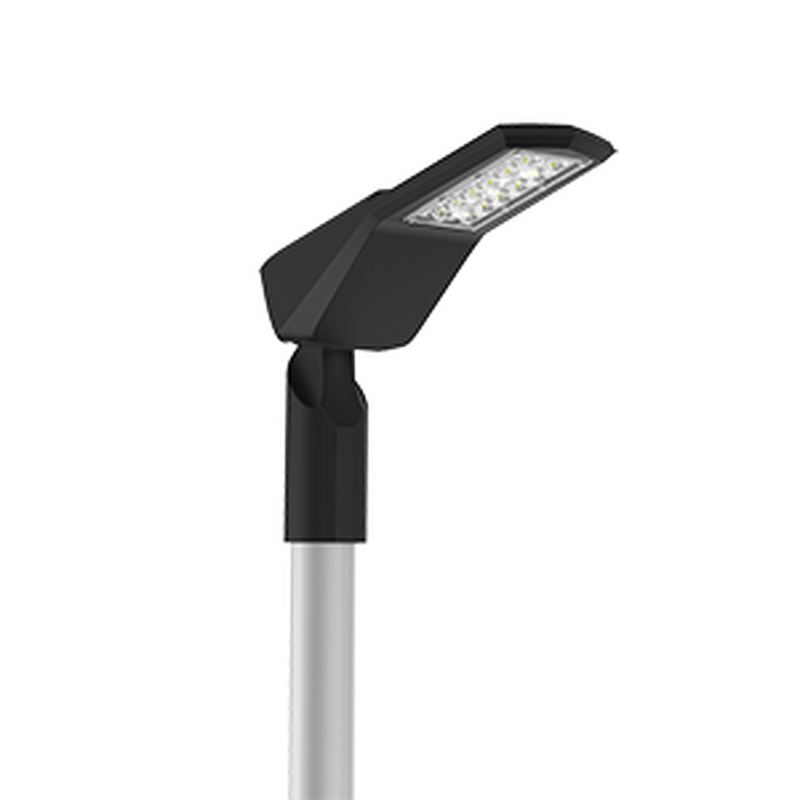 Светодиодный светильник VARTON уличный Levante Road 40 Вт кронштейн 60 мм 5000 K черный RAL9005 муар