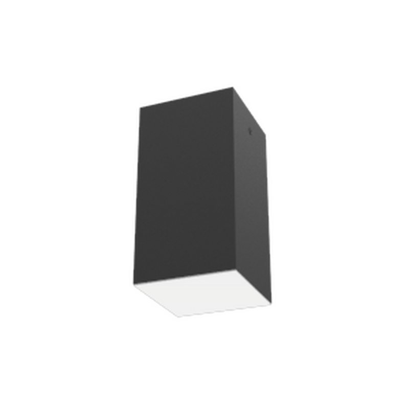 Светодиодный светильник VARTON DL-Box 9 Вт накладной 3000 К 90x90x170 мм RAL9005 черный муар с рассеивателем опал DALI