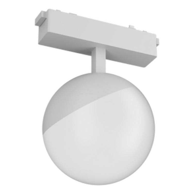 Светодиодный светильник VARTON трековый Sphere ⌀100 для магнитной системы Galakti 122x100x153 мм 6 Вт 4000 K CRI>90 белый
