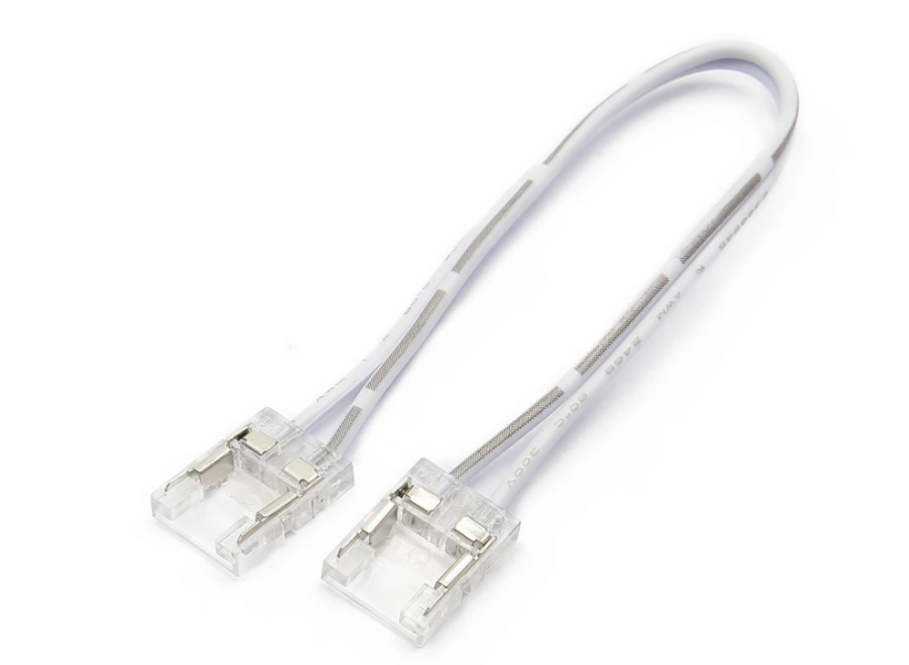 Разъем  с проводом для LED ленты COB 10 мм, лента - лента (1 шт)