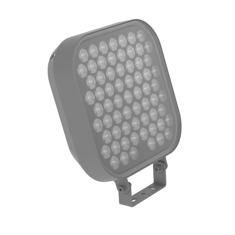 Светодиодный светильник VARTON Frieze 2.0 M 50 Вт 3000 К IP66 RAL7045 серый 15°