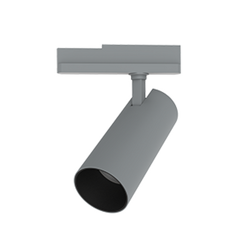 Светодиодный светильник VARTON трек TT-Vivo Marble 30 Вт 196х265х85 мм угол 35 градусов RAL7045 серый муар