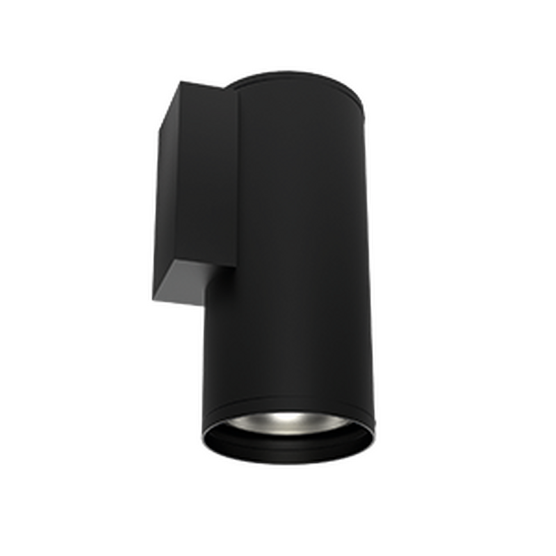 Светодиодный светильник VARTON архитектурный Gutta Single 1x15Вт 3000 К 18 градусов RAL9005 черный