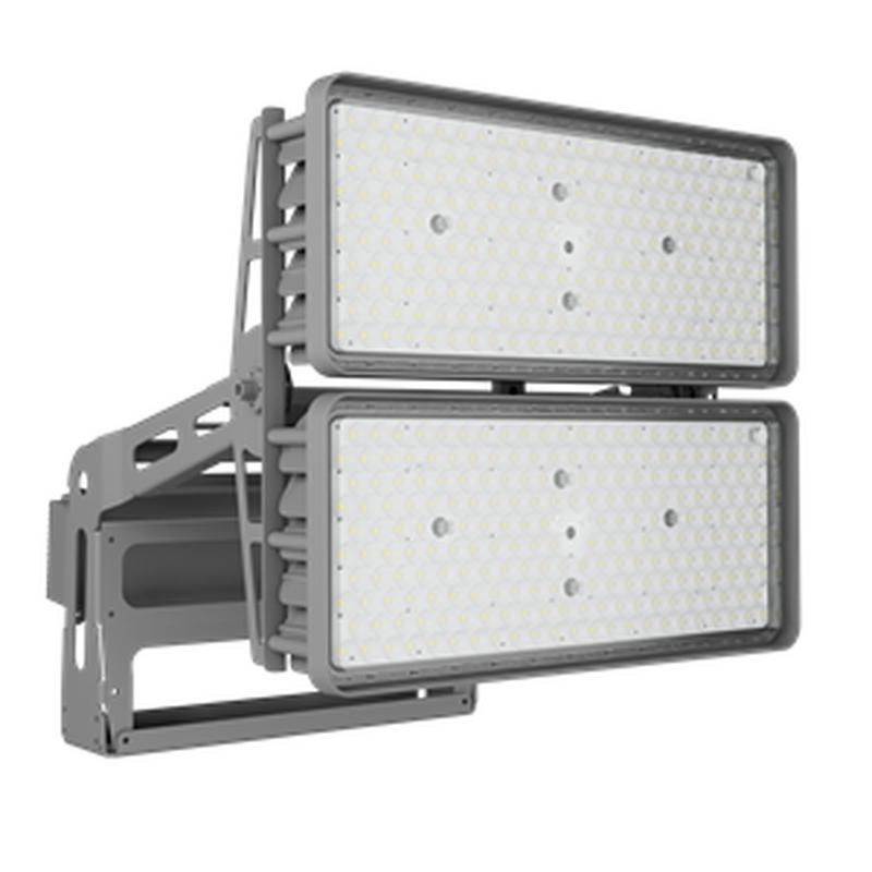 Светодиодный прожектор VARTON Ultrix 840 Вт 60° 5700 К RAL7045 серый муар DMX-RDM