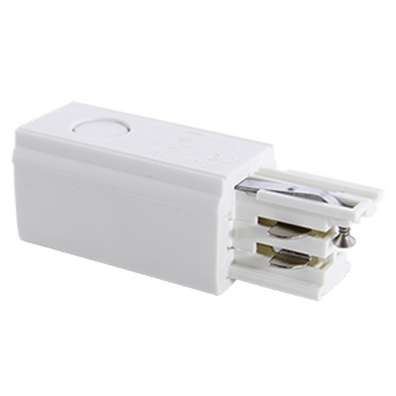 Кабельный ввод правый белый (подвод питания)