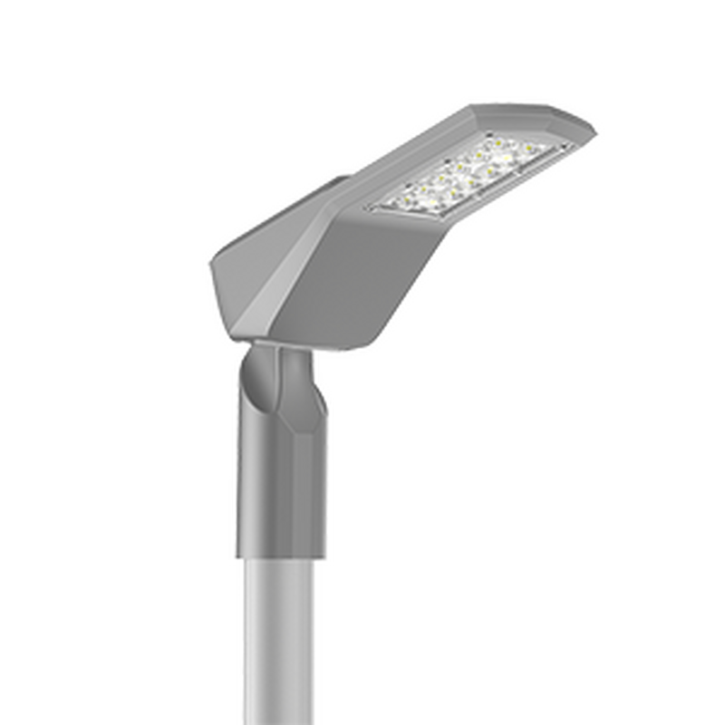 Светодиодный светильник VARTON уличный Levante Road 30 Вт кронштейн 60 мм 3000 K серый RAL7045 муар