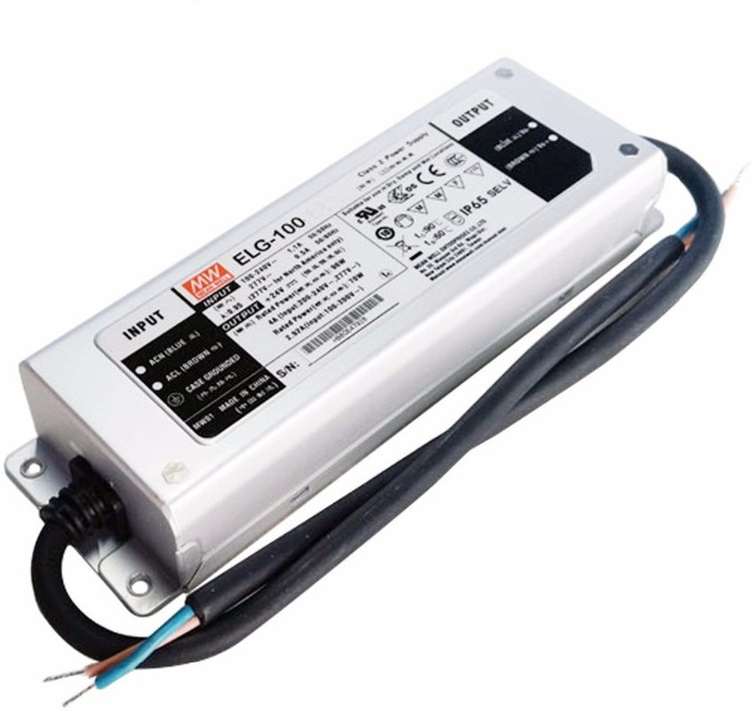 Драйвер 96Вт 24V для светодиодной ленты Meanwell  DALI IP67 199x63x35.5 мм