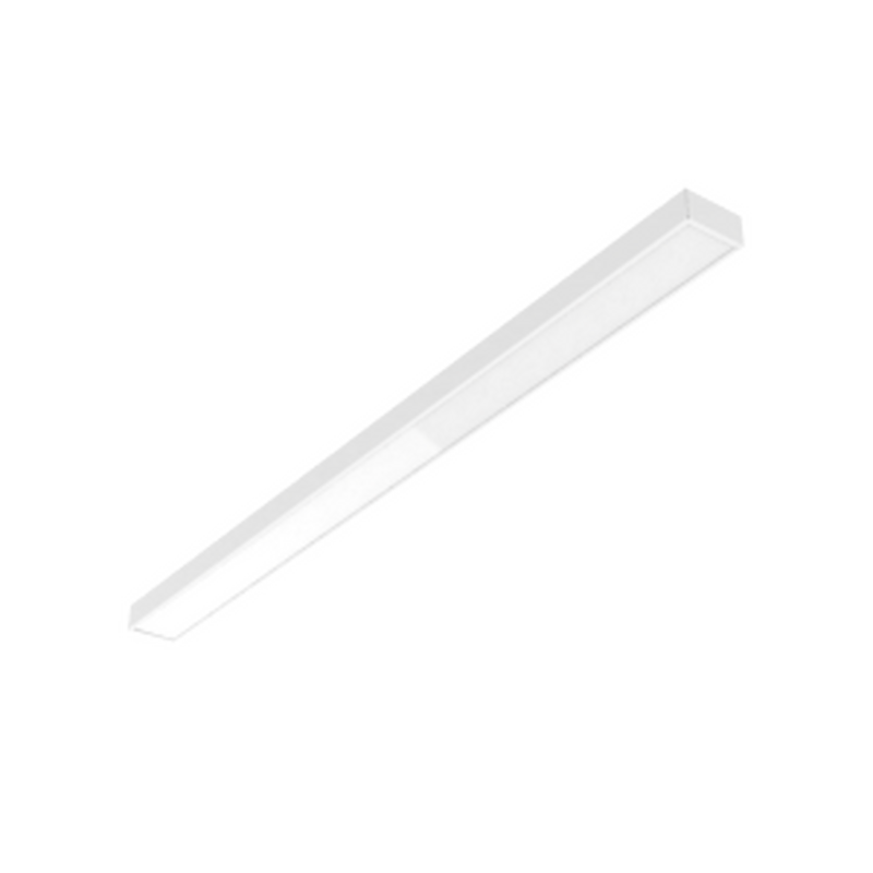 Светодиодный светильник VARTON A420 2.0 офисный 35 Вт встраиваемый/накладной 3000 К 1495x100x50 мм IP40 с рассеивателем опал