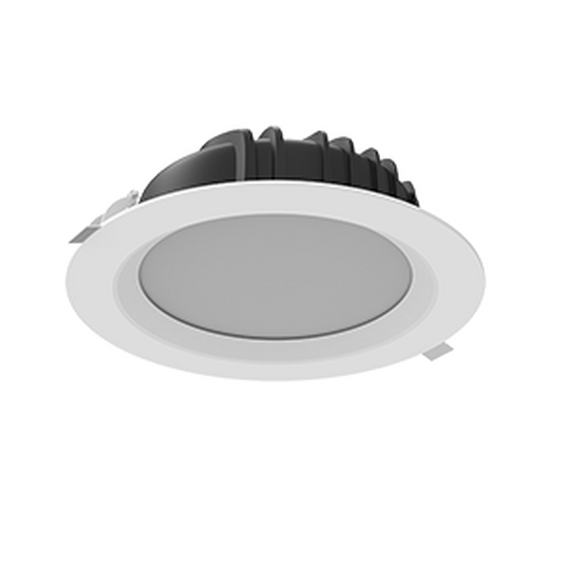 Светодиодный светильник VARTON DL-01 круглый встраиваемый 230x81 мм 40 Вт 3000 K IP54 RAL9010 белый матовый