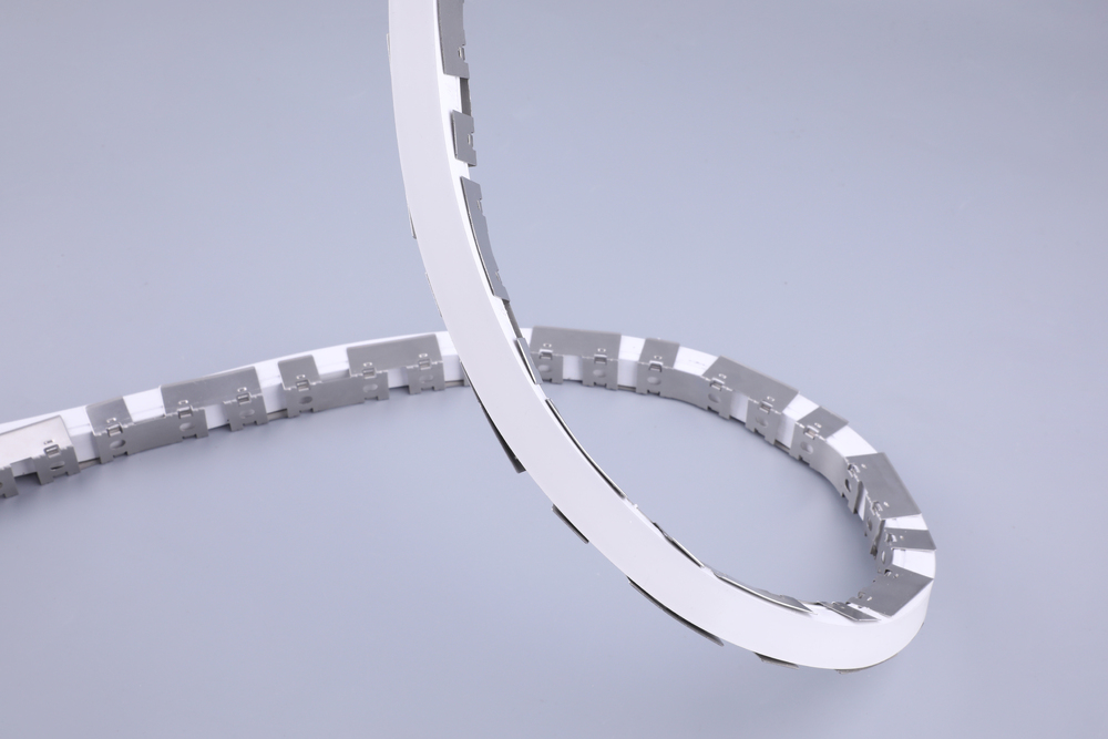 Гибкий накладной профиль 5000х18х17 мм для ленты NEON 15x16 DUAL рулон 5 м