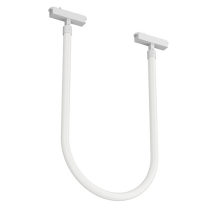 Светодиодный светильник VARTON трековый подвесной Flex Tube Opal L1000 для магнитной системы Galakti 244x26x565 мм 16 Вт 4000 K 360° CRI>90 белый