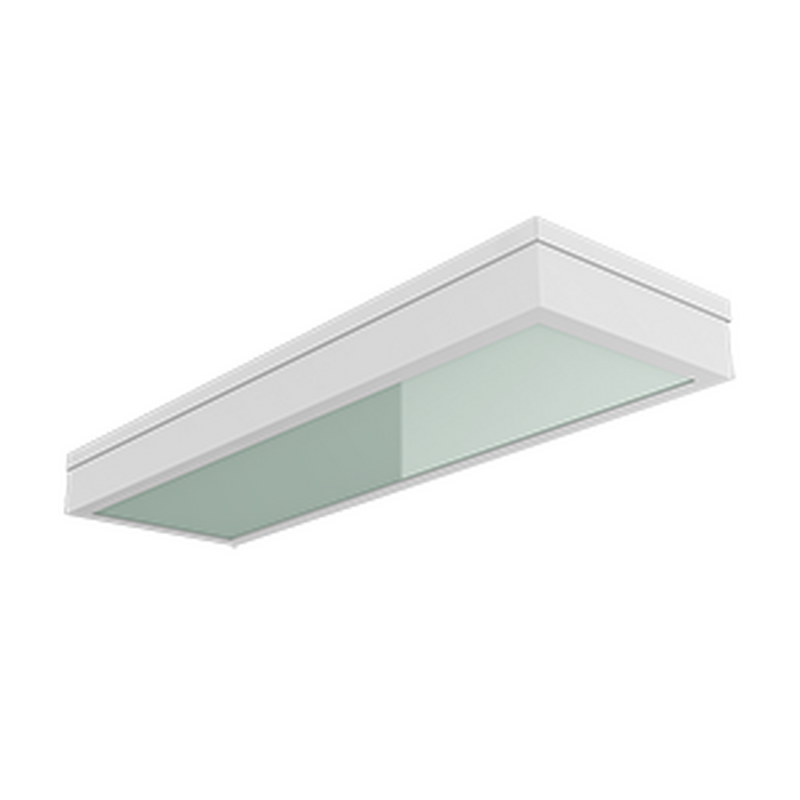 Светодиодный светильник VARTON C170/UGL медицинский 16 Вт CRI90 4000 K встраиваемый/накладной 595х185х68 мм IP54 с закаленным стеклом EM