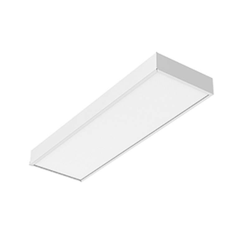 Светодиодный светильник VARTON A170 2.0 офисный 16 Вт встраиваемый/накладной 4000К 595*180*50 мм IP40 с призматическим рассеивателем белый аварийный автономный постоянного действия