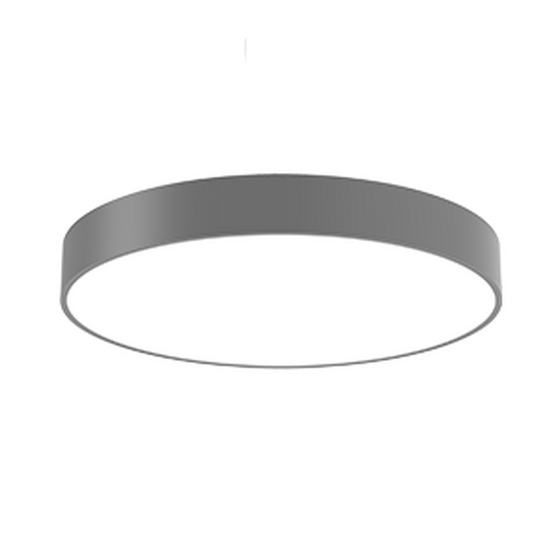 Светодиодный светильник VARTON Cosmo 900х115 мм 70 Вт накладной CRI90 3000 K IP20 с рассеивателем опал RAL7045 серый муар
