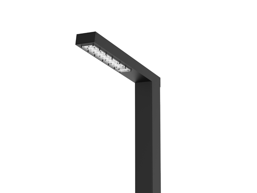 Осветительная система VARTON парковый Glight 30 Вт Garden 4000 К RAL9005 черный 6000 мм