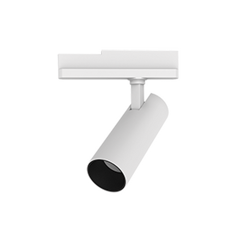 Светодиодный светильник VARTON трек TT-Vivo TrueBright 20 Вт 4000 K 196х240х65 мм угол 35 градусов CRI 92 RAL9010 белый муар