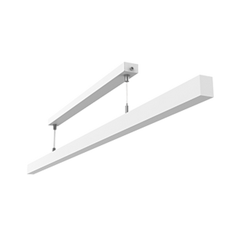 Светодиодный светильник VARTON подвесной Qubo-line 1010х30х40 мм 20 Вт 3000 К с рассеивателем опал RAL9003 белый муар