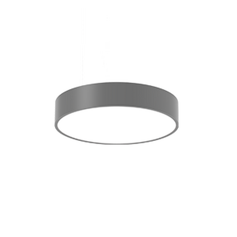 Светодиодный светильник VARTON Cosmo 600х115 мм 32 Вт накладной CRI90 4000 K с рассеивателем опал RAL7045 серый муар