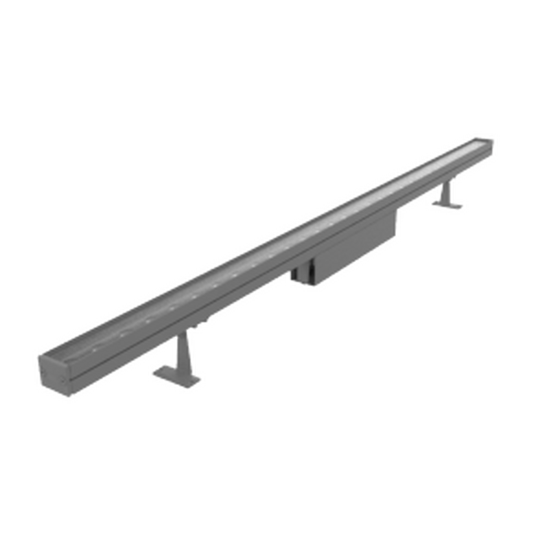 Светодиодный светильник VARTON архитектурный Regula 1200 мм 48 Вт DMX RGBW линзованный 15x60 градусов RAL7045 серый