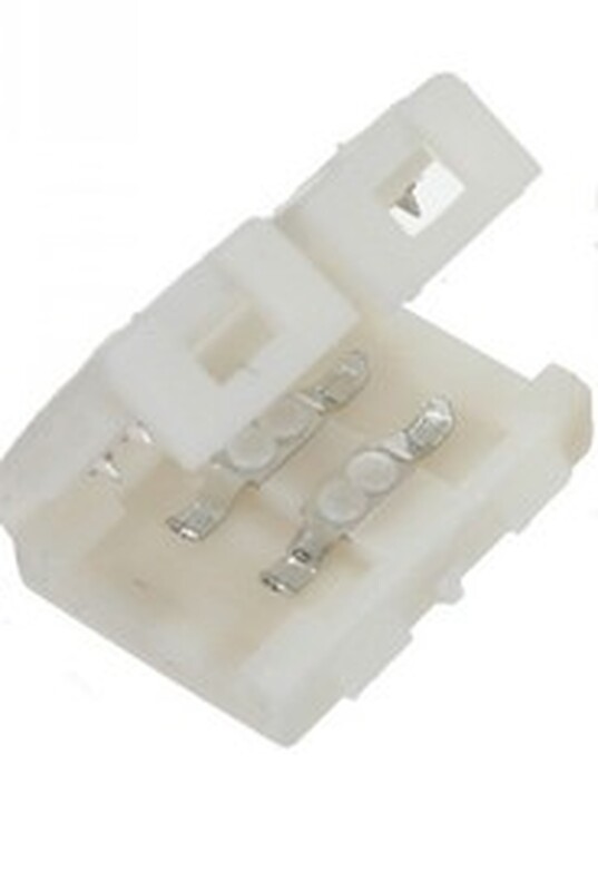 Разъем фиксированный для LED ленты 14,4W/m IP20 10mm (соединение 2х лент) (10 шт. в упак.)