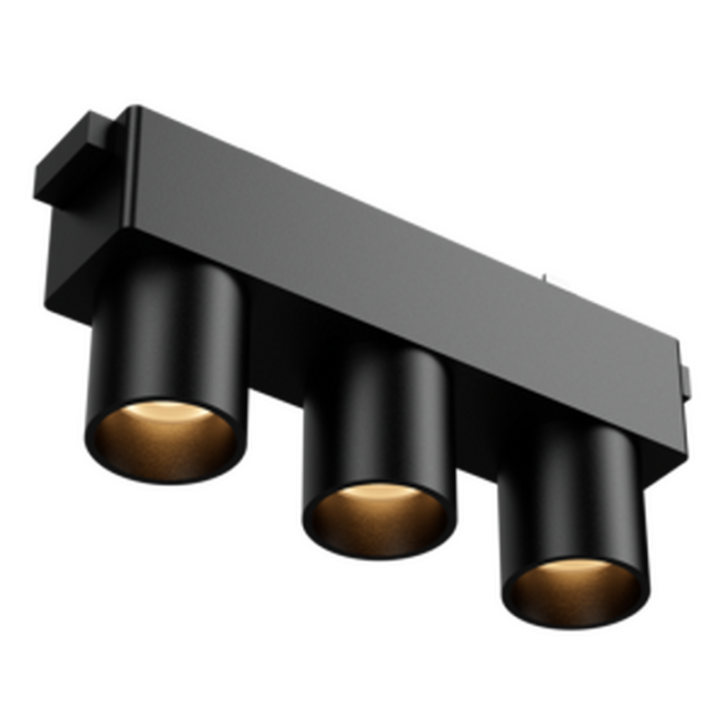 Светодиодный светильник VARTON трековый Stalactite для магнитной системы Galakti 122x26x50 мм 6 Вт 4000 K 24° CRI>90 черный