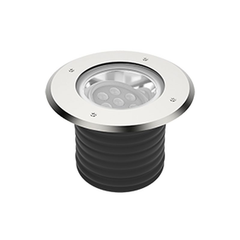 Светодиодный светильник VARTON архитектурный Plint диаметр 210 мм 16 Вт 3000 K IP67 линзованный 10х60 градусов