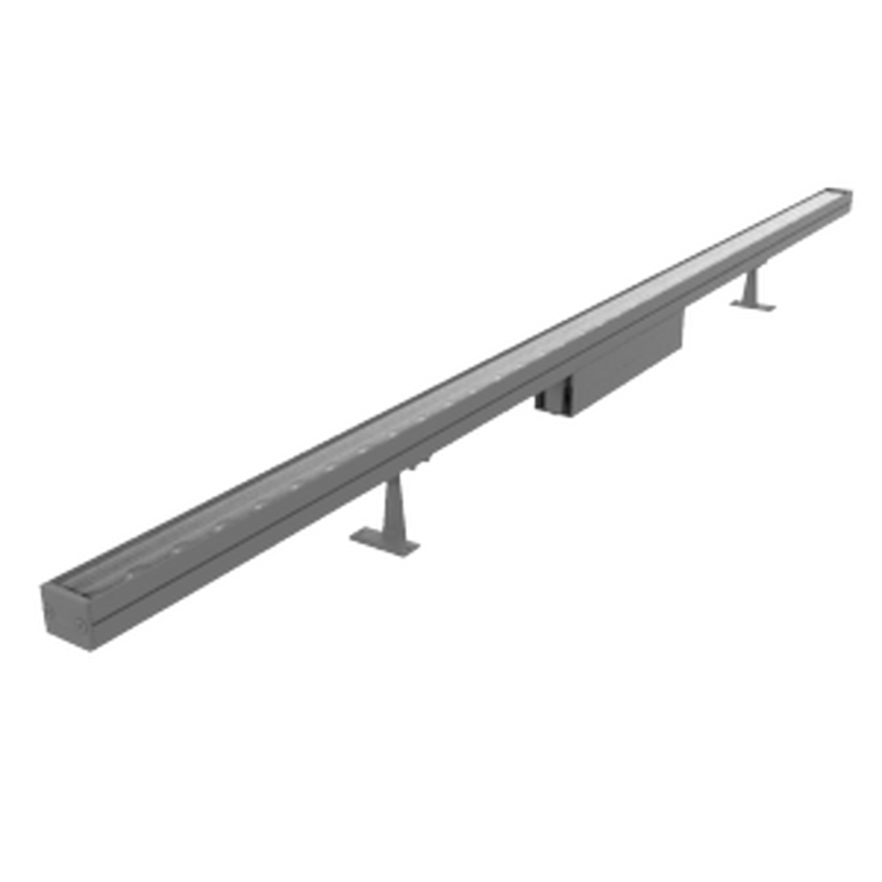 Светодиодный светильник VARTON архитектурный Regula 1500 мм 60 Вт DMX RGBW линзованный 60 градусов RAL7045 серый