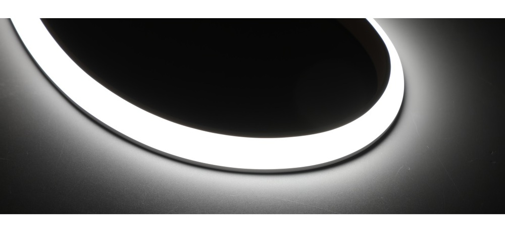 LED лента "ВАРТОН" Neon LIFE угловой 9W/m 24V 4000K 1010 верт. гибка  IP67 240 LED/м (упаковка 5м)