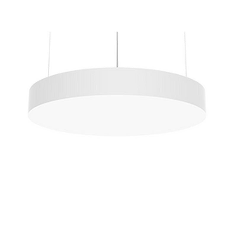 Светодиодный светильник VARTON Deleo подвесной 90 Вт CRI90 3000 К 600x80 мм с рассеивателем опал RAL9003 белый матовый