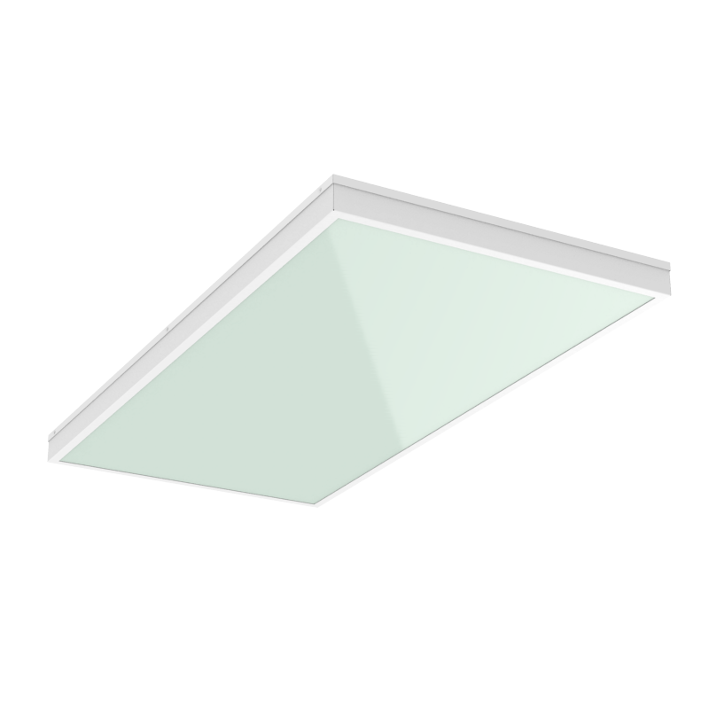 Светодиодный светильник VARTON C300/UGL медицинский 70 Вт CRI90 4000 K встраиваемый/накладной 1195х595х95 мм IP54 с защитным силикатным стеклом с равномерной засветкой аварийный автономный постоянного действия