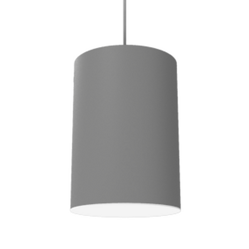 Светодиодный светильник VARTON DL-Roll 12 Вт подвесной 3000 К 120х170 мм RAL7045 серый муар с рассеивателем опал