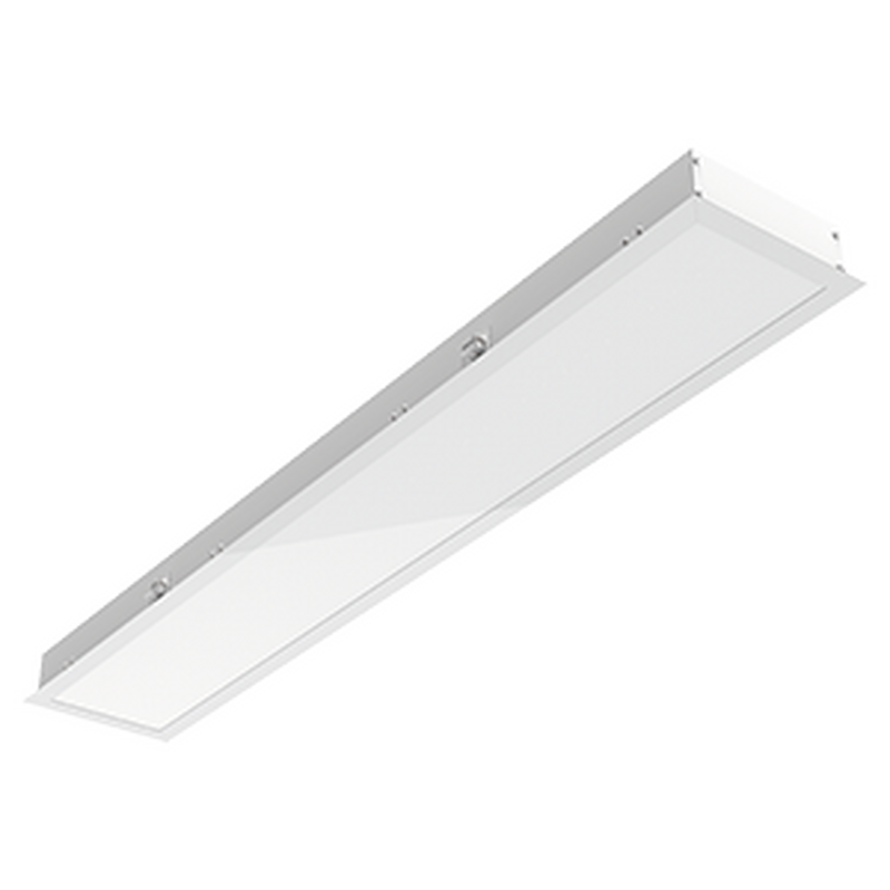 Светодиодный светильник VARTON G350 2.0 для гипсокартонных потолков 1200х300х67 мм 30 Вт 4000 К монтажный размер 1175х273 мм с рассеивателем опал аварийный автономный постоянного действия