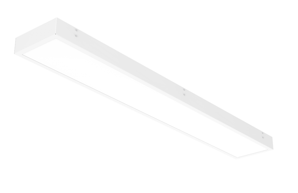 Светодиодный светильник VARTON C270/U BASIC IP54 медицинский встраиваемый/накладной 35 Вт 4000 K CRI90 1195х180х56 мм с опаловым рассеивателем класс защиты