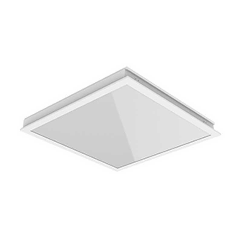 Люминесцентный светильник VARTON для скрытой потолочной системы АЛБЕС (Ингермакс) АР 600 АС 4х24 600х600х100 IP65 с рассеивателем опал аварийный автономный постоянного действия