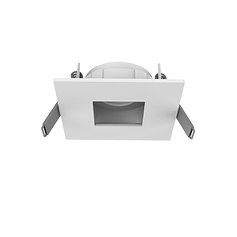 Рамка для модульного светильника Varton Hottel 07 квадратная с квадратным отверстием встраиваемая 65 х 22 мм (м. о. 52 мм) белая поворотная