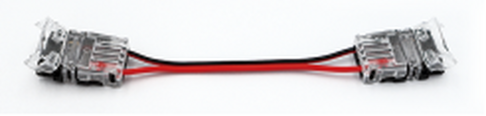 Разъем гибкий с проводом для LED ленты 5mm IP20  (соединение 2х лент, 5 шт в комплекте)