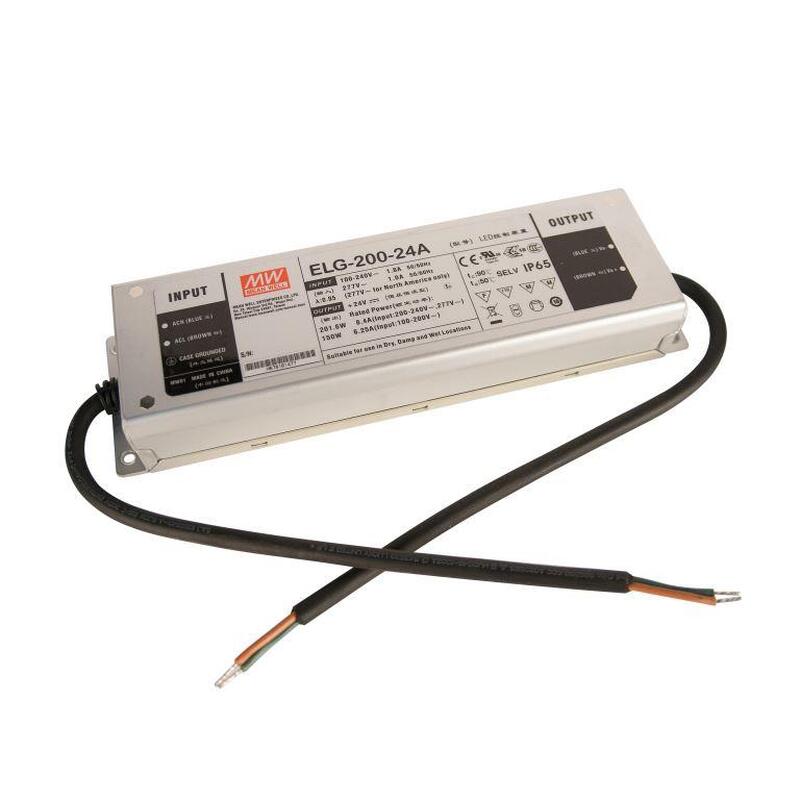 Драйвер 96Вт 24V для светодиодной ленты Meanwell ELG-100-24A  IP65 199x63x35.5 мм