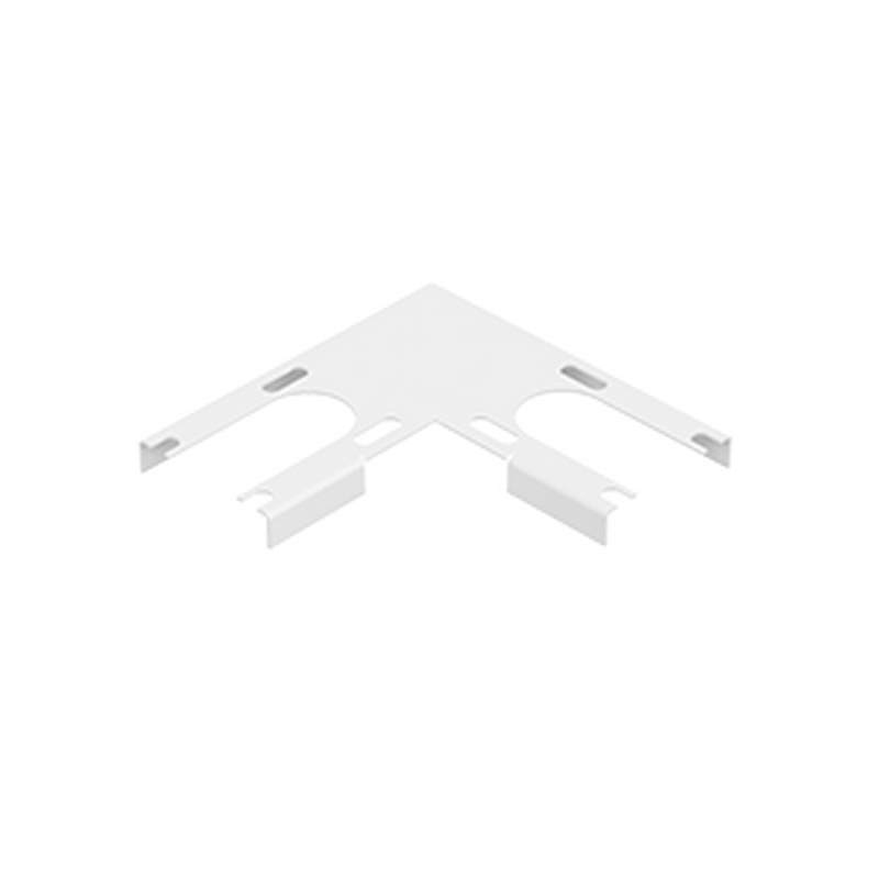 L-cоединение Mercury Mall IP54 комплект: 1шт RAL9003 белый муар