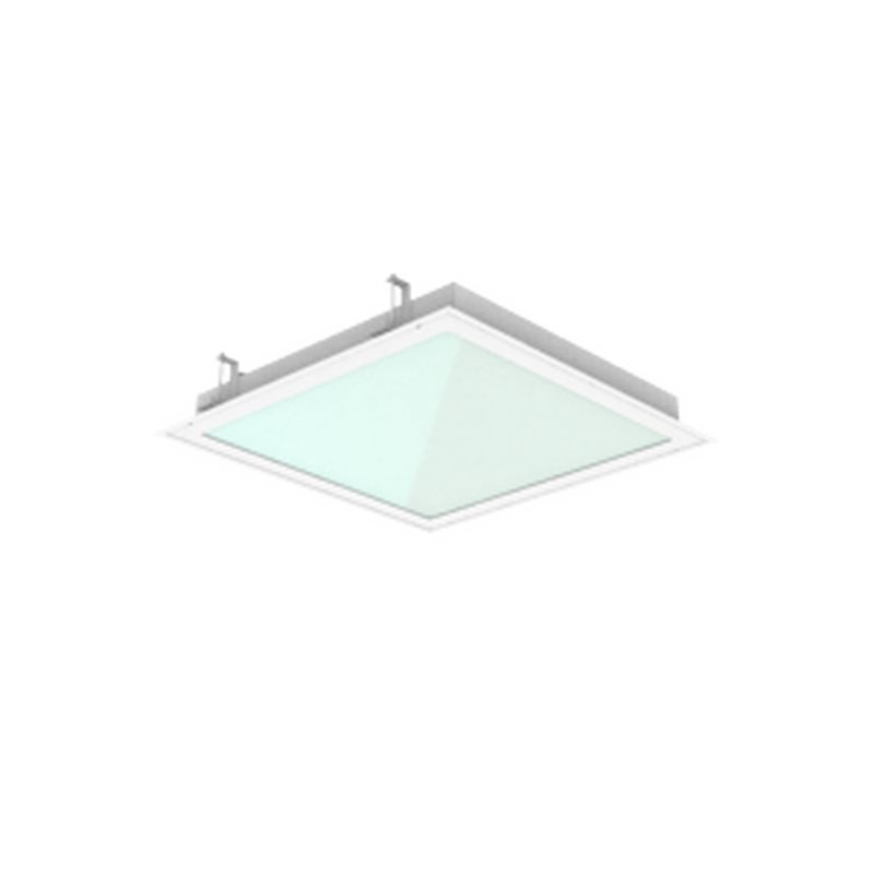 Светодиодный светильник VARTON медицинский встраиваемый C070/K 38 Вт CRI90 4000 K 600х600х100 мм IP65 с защитным силикатным стеклом для установки в сэндвич-панели диммируемый по протоколу DALI