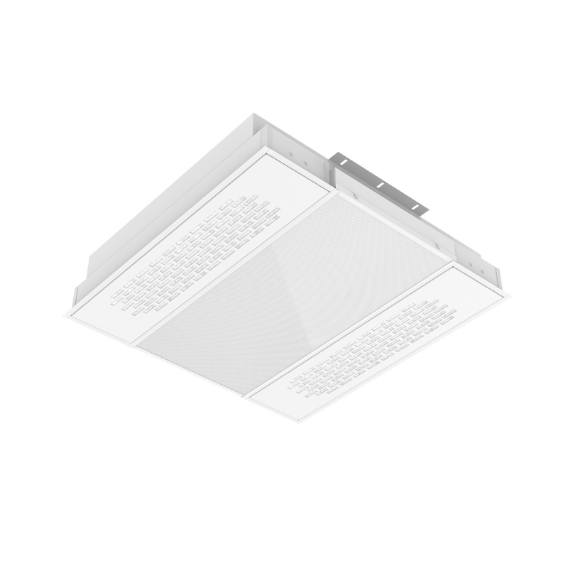 Светодиодный светильник VARTON с UV-блоком встраиваемый 30 Вт 595х595х126 мм 5000 K IP40 с призматическим рассеивателем global white bioguard матовый диммируемый по протоколу DALI