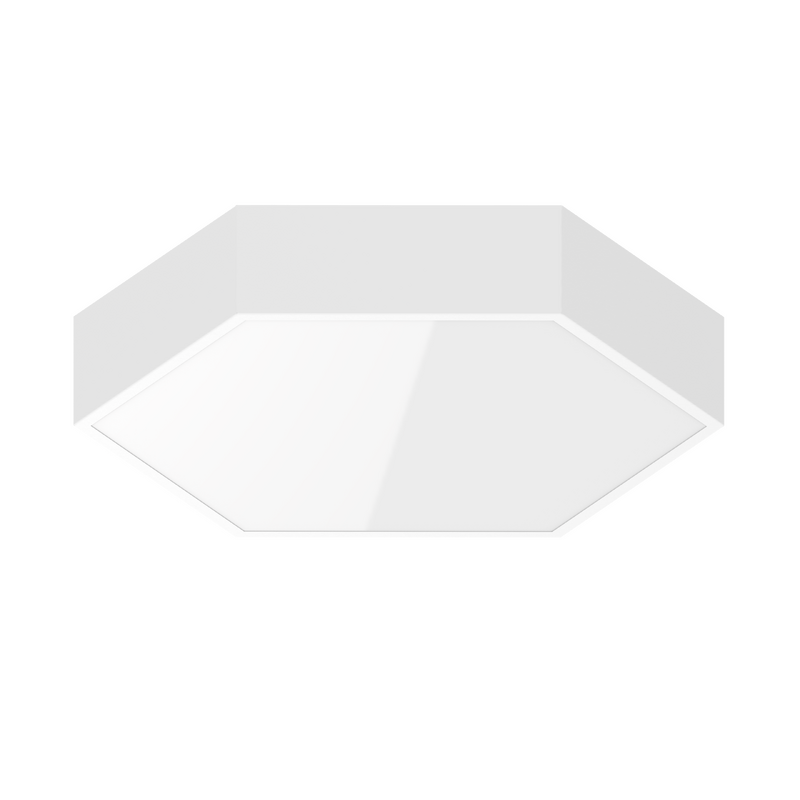 Светодиодный светильник VARTON Gexus 750х866 Up шестиугольный подвесной 36 Вт CRI90 4000 K с опаловым рассеивателем RAL9005 черный муар