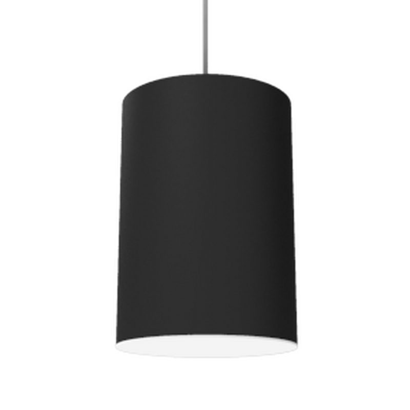 Светодиодный светильник VARTON DL-Roll 15 Вт подвесной 3000 К 120х170 мм RAL9005 черный муар с рассеивателем опал