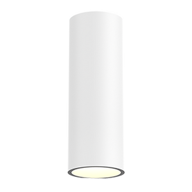 Светодиодный светильник VARTON WL-Tube настенный10 Вт 3000 K 80х230 мм угол 60° IP54 RAL9010 белый муар