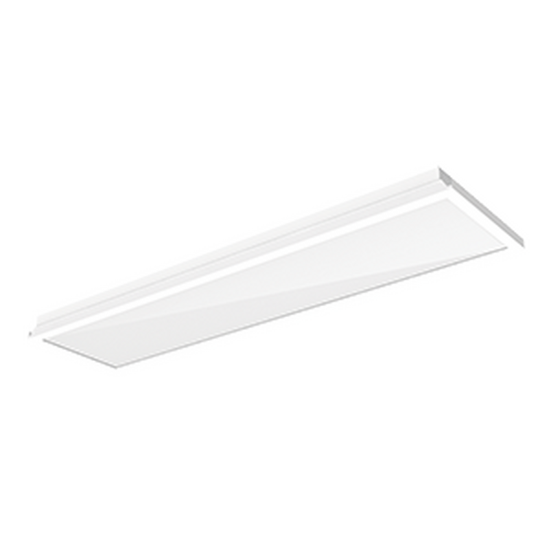 Светодиодный светильник VARTON тип кромки V-Clip 1200х300 50 Вт 4000К IP65 RAL9010 белый матовый опал ПК равномерная засветка