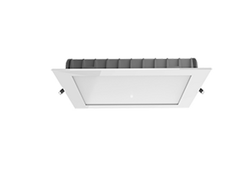 Светодиодный светильник VARTON DL-03 квадратный встраиваемый 110x110x25 мм 12 Вт 3000 K IP54/IP44 RAL9010 белый матовый