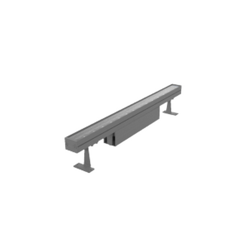 Светодиодный светильник VARTON архитектурный Regula 600 мм 18 Вт DMX RGBW линзованный 20 градусов RAL7045 серый