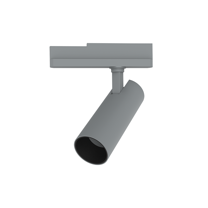 Светодиодный светильник VARTON трек TT-Vivo Ocean 20 Вт 6500 K 196х240х65 мм угол 35 градусов RAL7045 серый муар DALI