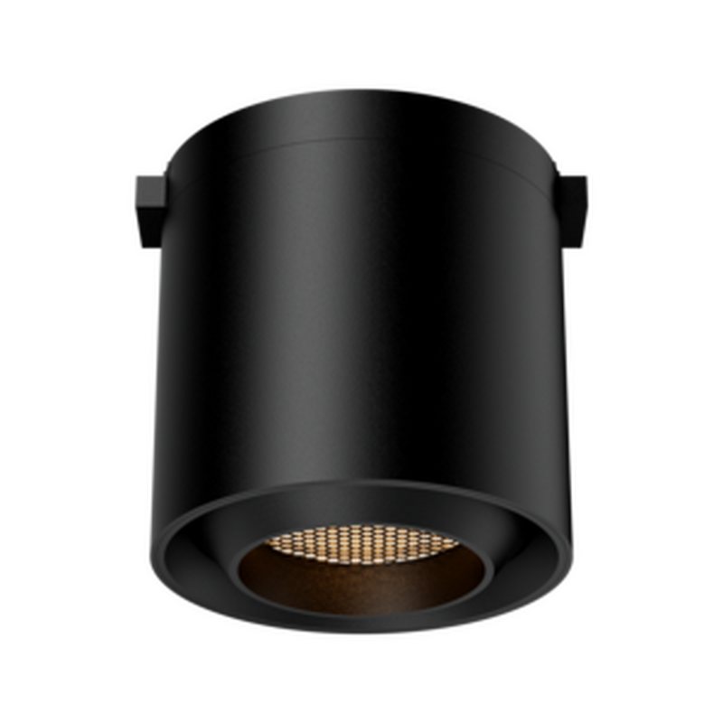 Светодиодный светильник VARTON трековый Barrel для магнитной системы Galakti 75x75 мм 6 Вт 3000 K 24° CRI>90 черный