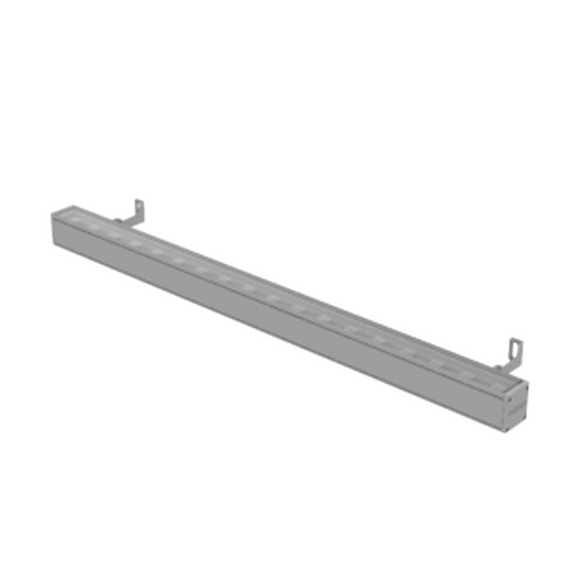 Светодиодный светильник VARTON архитектурный Regula 2.0 900 мм 18 Вт BLUE 15 градусов для сборки в линию RAL7045 серый муар